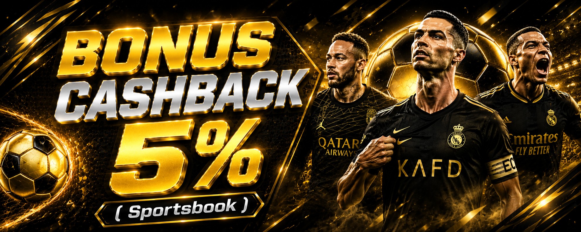 Bonus Cashback 5% (Sportsbook)